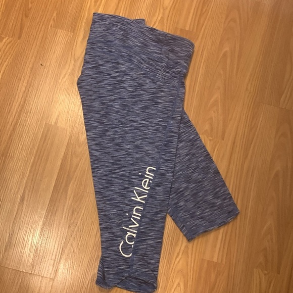 CALVIN KLEIN Performance Sportswear Capri Length Leggings size XL - Picture 2 of 10